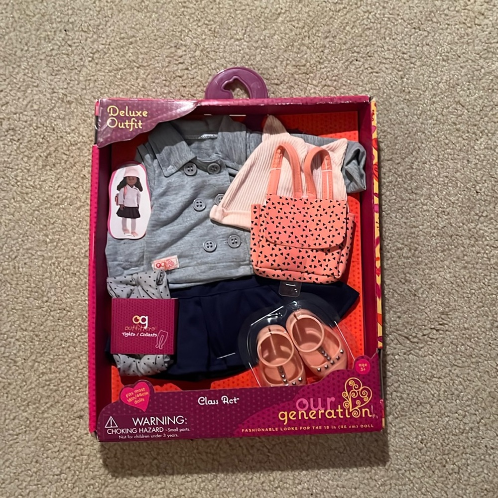 Our generation doll outfit set